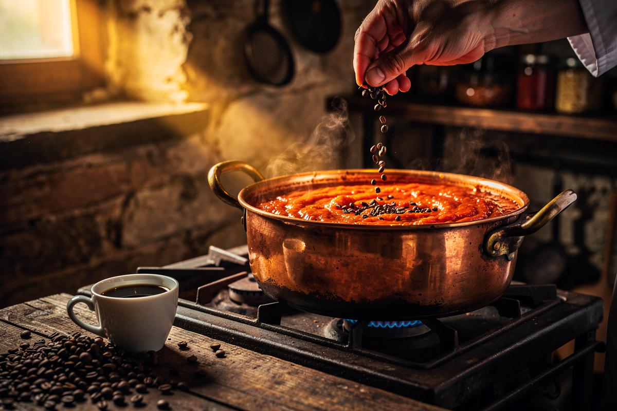 Nagle wszyscy dodają kawy do sosu pomidorowego, a kucharze już wiedzą dlaczego